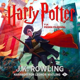 Portada de Harry Potter y la piedra filosofal de J.K. Rowling